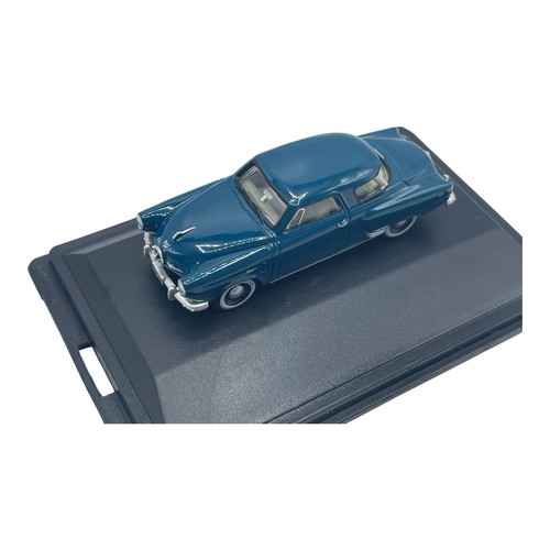 1950 Studebaker Champion Starlight Coupe Diecast car 1:87 Scale Oxford Aqua - Picture 12 of 24