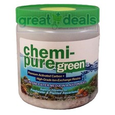 Boyd Chemi-Pure Green 5.5 oz Carbon / Resin Filter Media Freshwater Planted