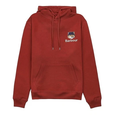 Barbour Fox Head Patch Hoodie T-Shirt M 87957428 [P] - Photo 1/4