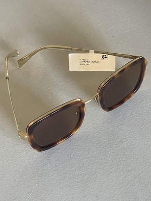 CELINE PARIS CL40202U SQUARE SUNGLASSES IN HAVANA /GOLD 53  display picture 1