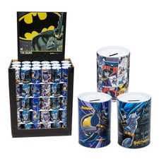 Juego de alcancía Batman 3 piezas banco de monedas niños caja de ahorros caja de dinero regalo