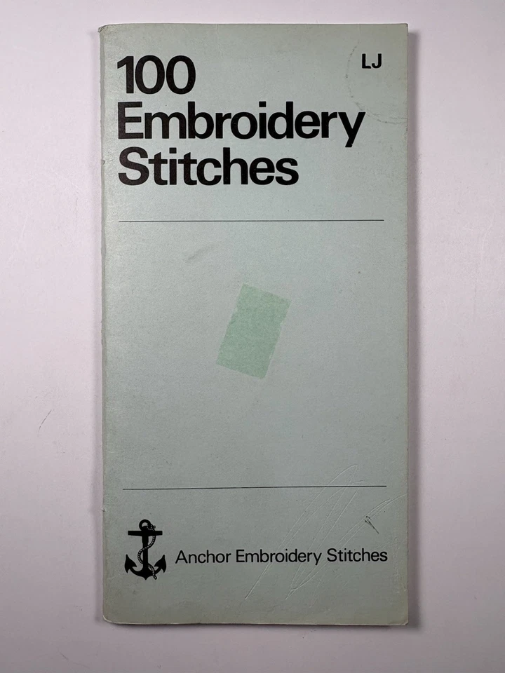 100 Embroidery Stitches Anchor 1967 Vintage Needlework Pattern Booklet Rare - Image 2 of 4