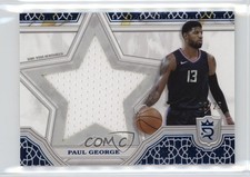 2023-24 Topps Royalty Star Relics Blue 3/25 Paul George #SR-PG 05jo