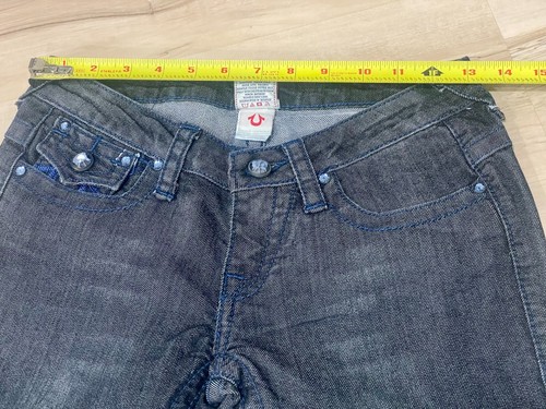 New without tags! TRUE RELIGION JOEY FLARE Women's Jeans RN#112790CA#30427 Sz 26 - Picture 9 of 13
