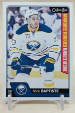 Nick Baptiste Marquee Rookies 2016-17 Upper Deck O-Pee-Chee #708 Buffalo Sabres