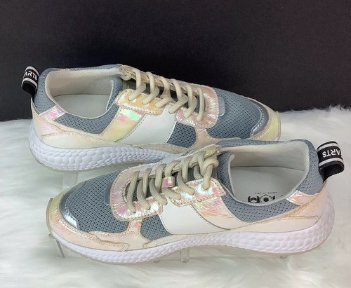 MOA Master of Arts Sneakers Comfort Shoes Gray Tan Iridescent Women Sz 6 Italy - Bild 2 von 11