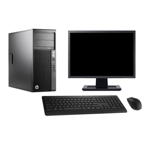 PC Tour HP Z230 Ecran 27" Intel Xeon E3-1225 V3 RAM 16Go SSD 2To Windows 10 Wifi - Imagen 2 de 8