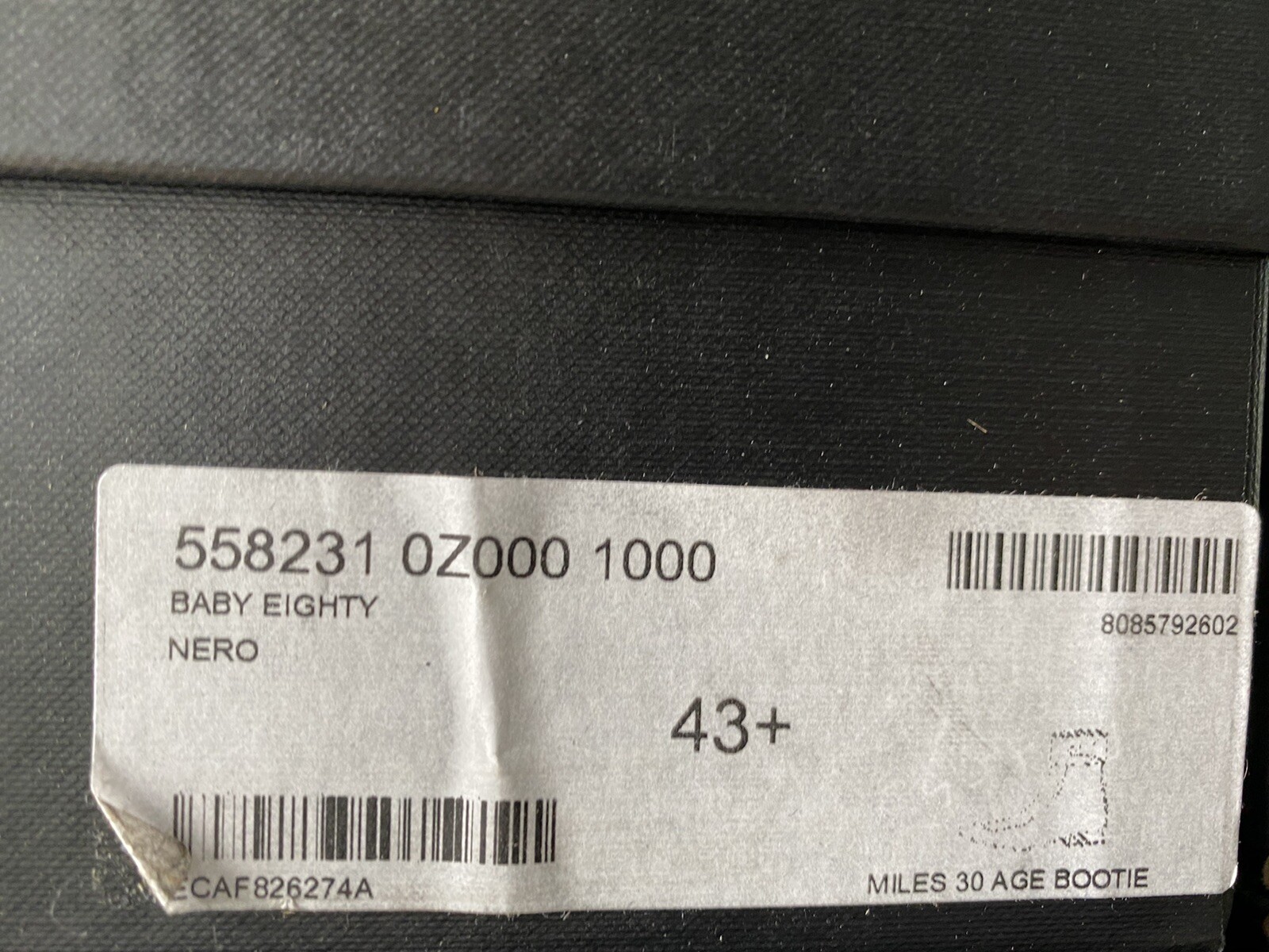 Stivali Saint Laurent neri vintage in pelle $1.200 US 10 5 EU 43 5 Made in Italy