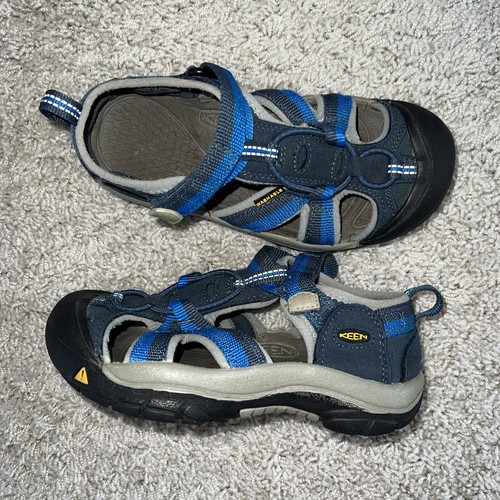 Keen Newport Hiking Shoes Youth Size 3 Blue Water Hiking - Picture 3 of 3