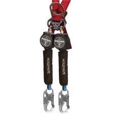 Falltech Class 1 DuraTech Mini Twin Leg 6' Self-Retracting Lanyard Device