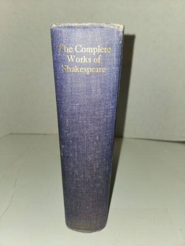 1938 The Complete Works of Shakespeare Oxford University Press HC Blue Nice! - Picture 2 of 8