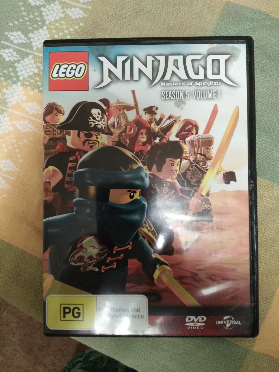 LEGO Ninjago Masters of Spinjitzu: Complete Season Vol 1&2 DVD