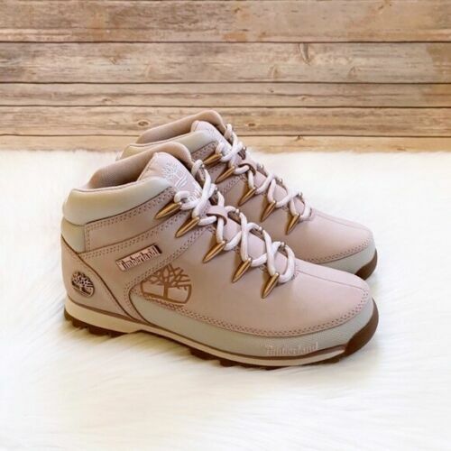 Timberland Women's Euro Sprint Light Pink Nubuck Shoes A2397 | eBay