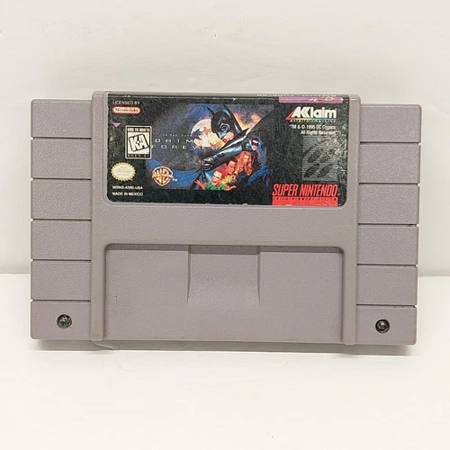 Batman Forever (Super Nintendo Entertainment System, 1995) SNES Authentic Tested