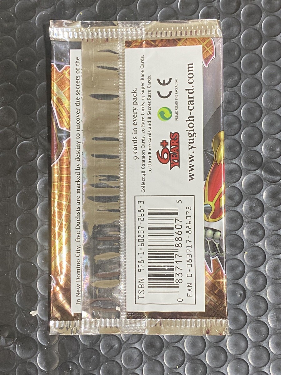 YuGiOh! - Extreme Victory (EXVC) 1st Edition EMPTY! Pack Wrapper