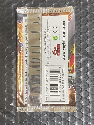 YuGiOh! - Extreme Victory (EXVC) 1st Edition EMPTY! Pack Wrapper
