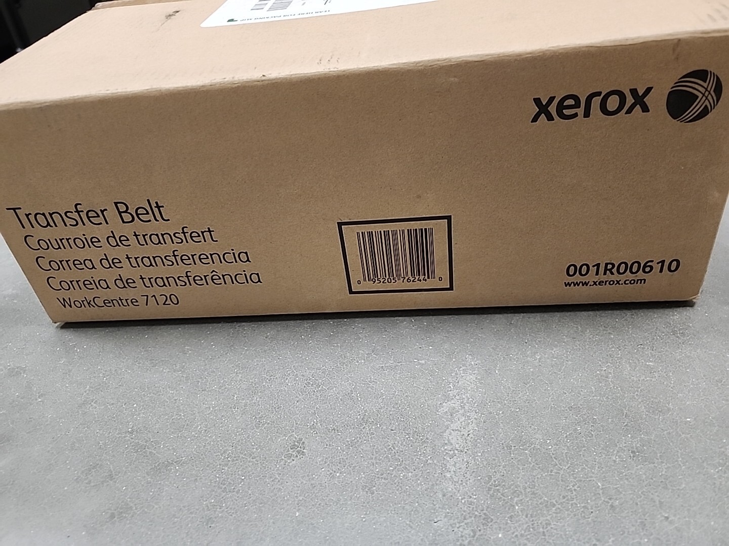 GENUINE XEROX TRANSFER BELT 001R00610 NEW SEALED SEE PHOTOS SHIPS FREE