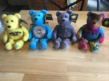 1999 Beatles Sgt Peppers Lonely Hearts Club Band Plush Bear Tag TY 
