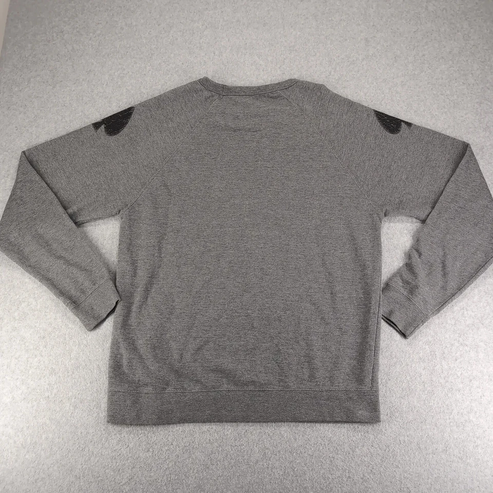 Suéter Hard Rock Hotel Para Hombres 2XL Gris Estampado Rey de la Roca Pullover Suéter Casino Foto 3 de 4