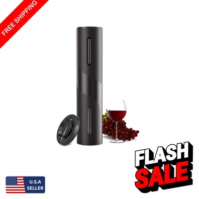 Compact Electric Wine Opener Set with Blue LED Indicator   Perfect for Parties