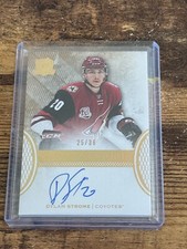 2016-17 UD THE CUP DYLAN STROME ROOKIE AUTO GOLD SPECTRUM  #108 /36