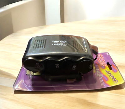 4 Power Card Adapter Lenmar Baterry Solution 12 v Black 