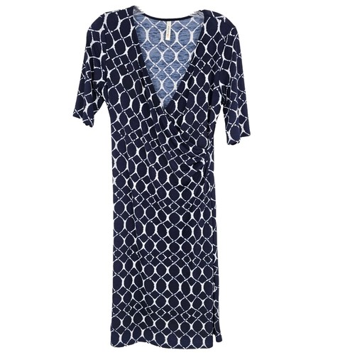 Gilli Women's Anissa Navy Blue Paisley Knit Dress Size Large NWT Stitch Fix  | eBay