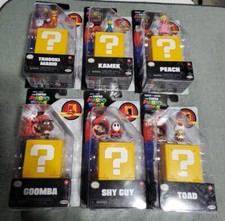 The Super Mario Bros Movie Mini Figures Jakks Pacific - 6 Figures Nintendo NEW