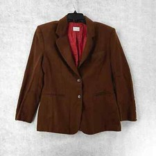 United Colors of Benetton Blazer Jacket Womens 46 Italy 10 US 100 Virgin Wool