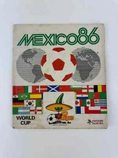 1986 Panini Football World Cup Mexico Incomplete Album