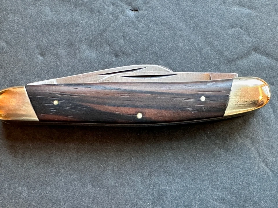 Navaja de bolsillo Edge Mark Explorer 11-174 de colección años 80 Japón excepcional Foto 3 de 4