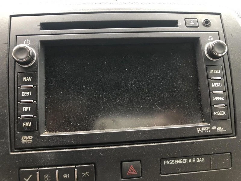 Chevy Traverse 2010-2012, receptor de radio Buick reproductor de CD AM FM (opcional U4H) fabricante de equipos originales Foto 3 de 4