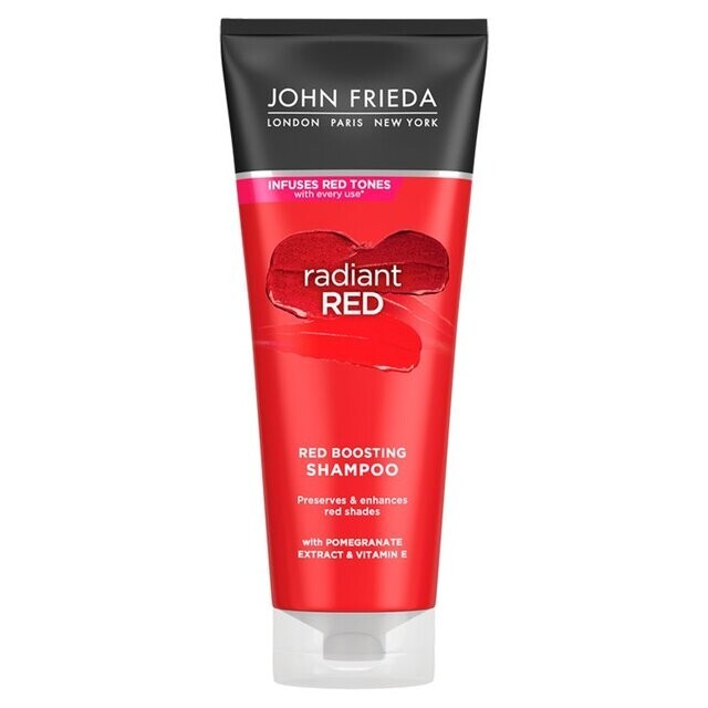 John Frieda Radiant Red Boosting Shampoo 250ml Shampoo For Red Hair FAST SHIP!