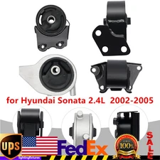 for 2002-2005 Hyundai Sonata 2.4L Engine Motor & Trans Mount Set 4PCS for Auto