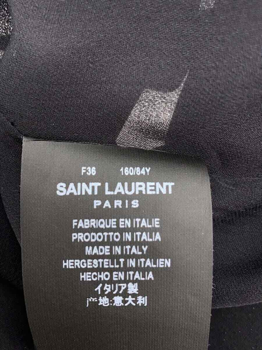 Abito SAINT LAURENT manica corta nero