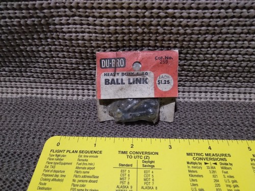DU-BRO*MODEL AIRPLANE ENGINE PART*BALL LINK 4-40*SP*NOS*SAI - Picture 11 of 12