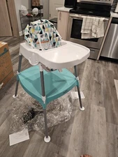 Evenflo 4-in-1 Eat & Grow Convertible High Chair, Polyester