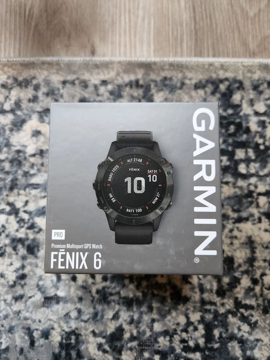 Garmin Fenix 6 GPS Watch Black