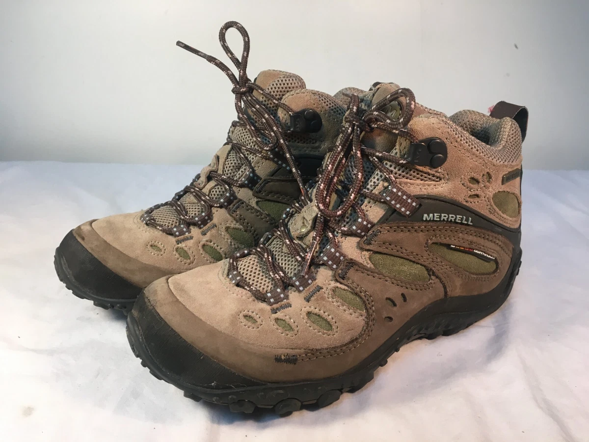Merrell chameleon leather top