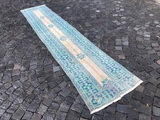 Tappeto antico turco area boema tappeto Oushak tappeto vintage tappeto lana fatto a mano