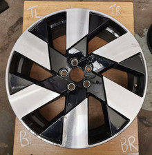 Volvo XC60 2023 2024 aluminum OEM wheel rim 20 x 8 CNC Gloss Black 32358543