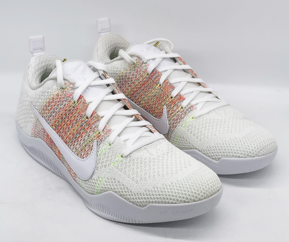 Nike Kobe 11 Elite Low 4KB Sneakers White Horse Size 10.5 Mens