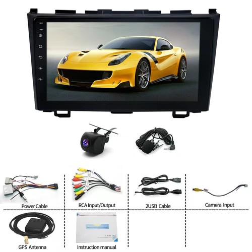 For Honda CRV 2007-2011 Android 13 Car Stereo Radio GPS WIFI Touch Screen FM US - Picture 4 of 14
