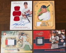 Panini Flawless Nomar Garciaparra Ruby Auto Jersey 1/1 Boston Redsox🔥🔥🔥