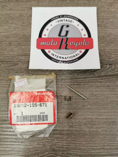 NEW NOS HONDA XL80S 1980 - 1985  NEEDLE SET JET 16012-195-671  H44