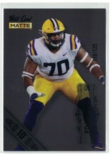 2022 Wild Card Matte Black Ed Ingram 10 Stripe #118/125 LSU Tigers