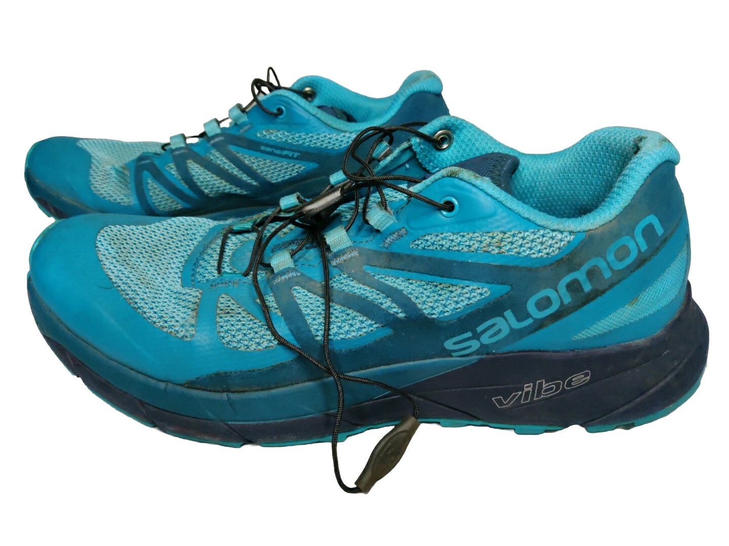 Scarpe da trail running Salomon da donna Vibe Sense Ride ortolite taglia 8 5.