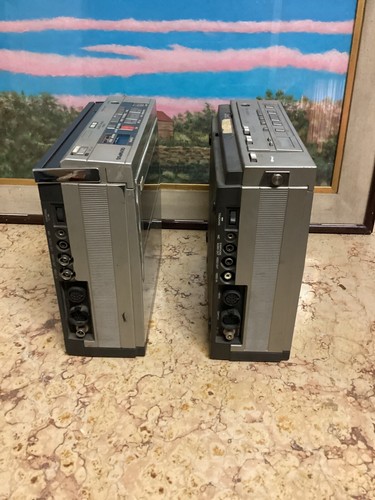 VINTAGE LOT OF 2 VHS PORTABLE RECORDER. OLYMPUS VC-101E AND PANASONIC PV 5000 - Picture 3 of 8