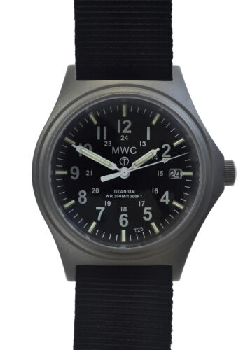 MWC Titanium Military Watch 300m/1000ft / GTLS Illumination and Sapphire Crystal - 第 1/5 張圖片