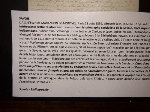 SAVOIE 1839 LAS découverte par evariste marandon de montyel , historiographe - Picture 2 of 5